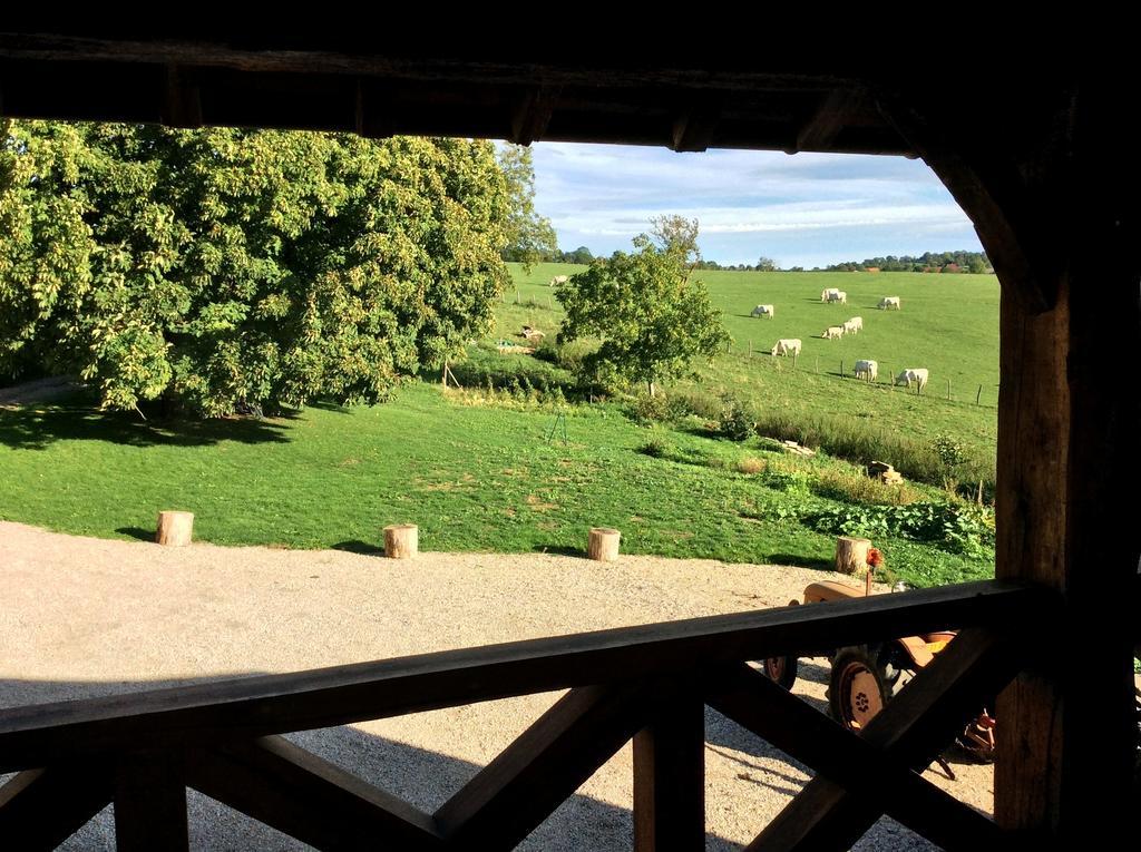 Bed and Breakfast Domaine De Noyer Saint-Christophe-en-Brionnais Номер фото