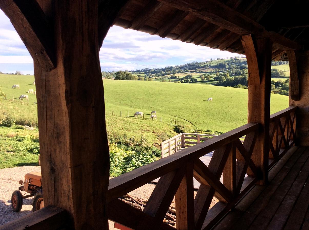 Bed and Breakfast Domaine De Noyer Saint-Christophe-en-Brionnais Номер фото